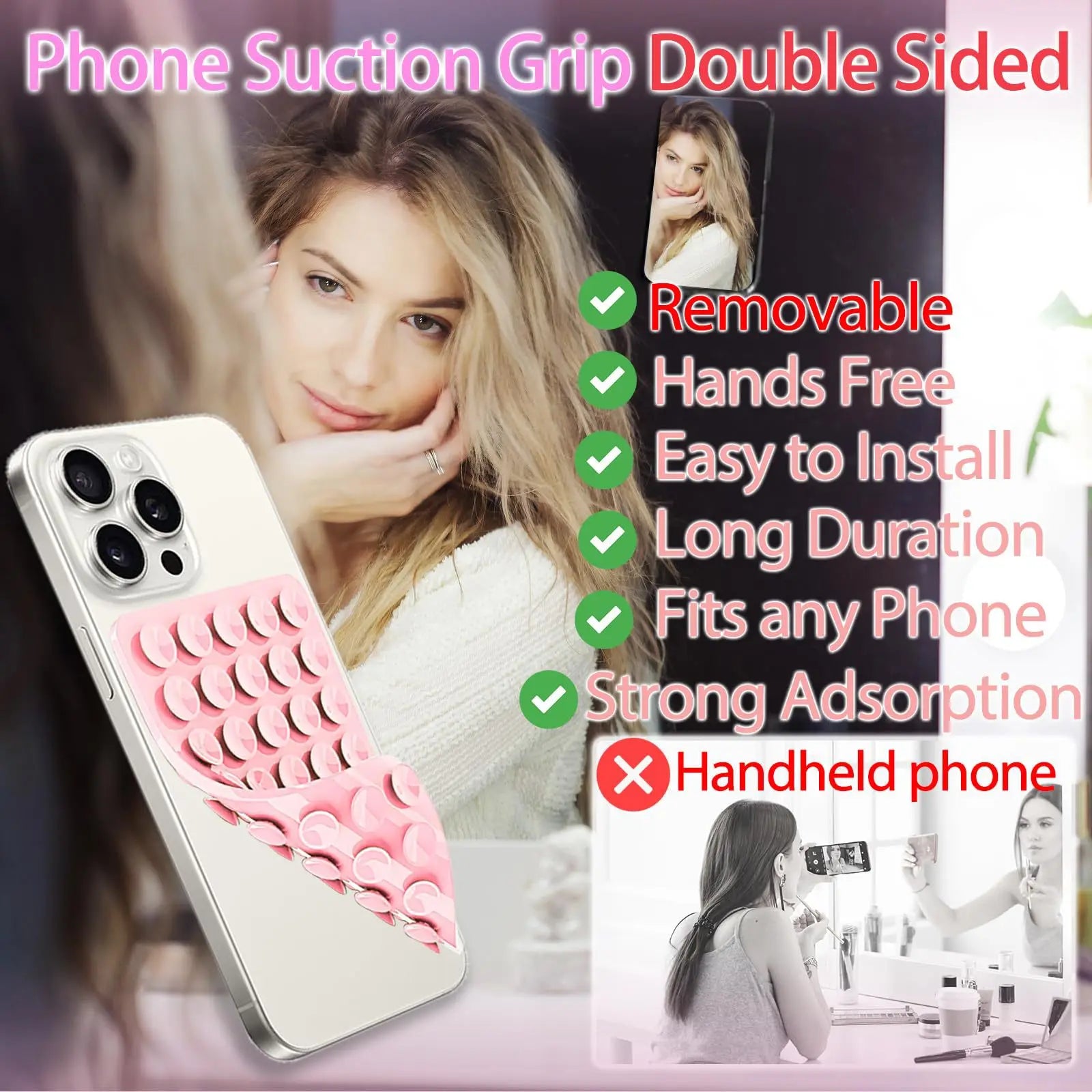 Magic Suction Phone Stand